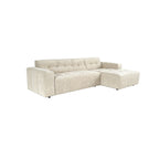 MySofa Ruby Hoekbank Beige 2,5-zits AL + Lounge R
