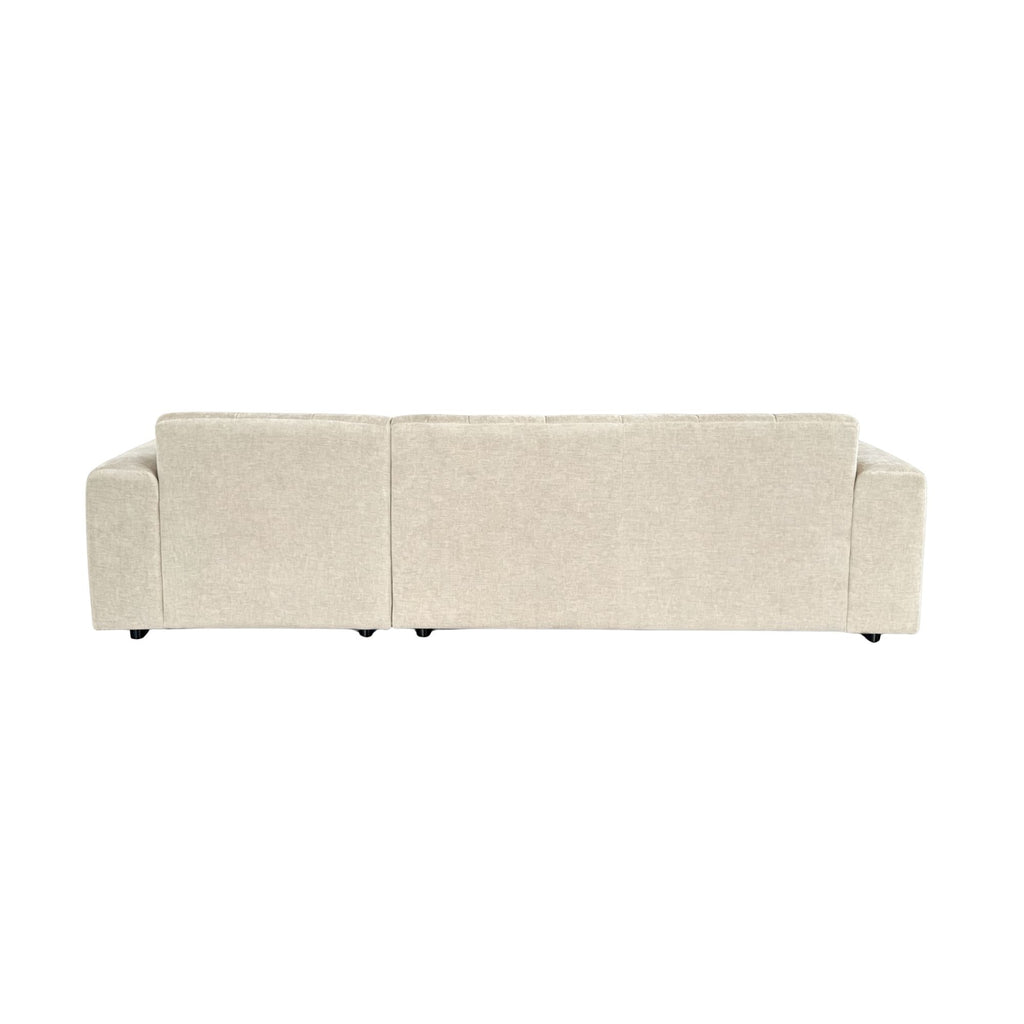 MySofa Ruby Hoekbank Beige 2,5-zits AL + Lounge R
