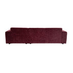 MySofa Ruby Hoekbank Paars 2,5-zits AL + Lounge rechts