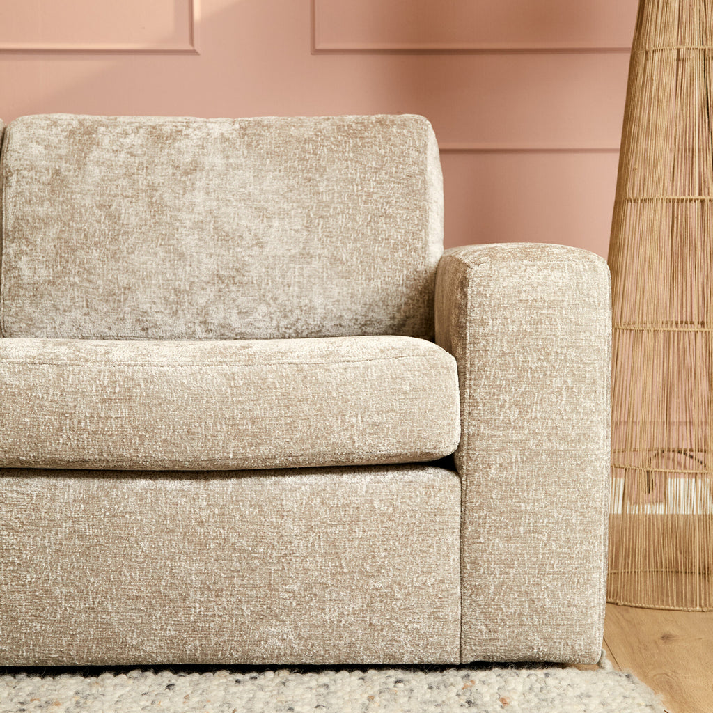 Hoekbank Alma | 2,5-Zits Divan Links | Beige