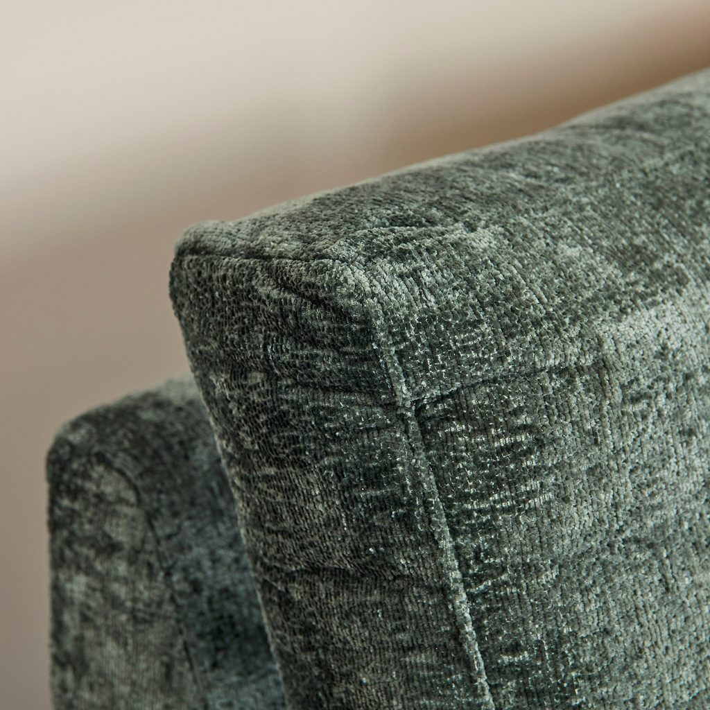 Hoekbank Alma | 2,5-Zits met Divan | Trenza 21 Groen