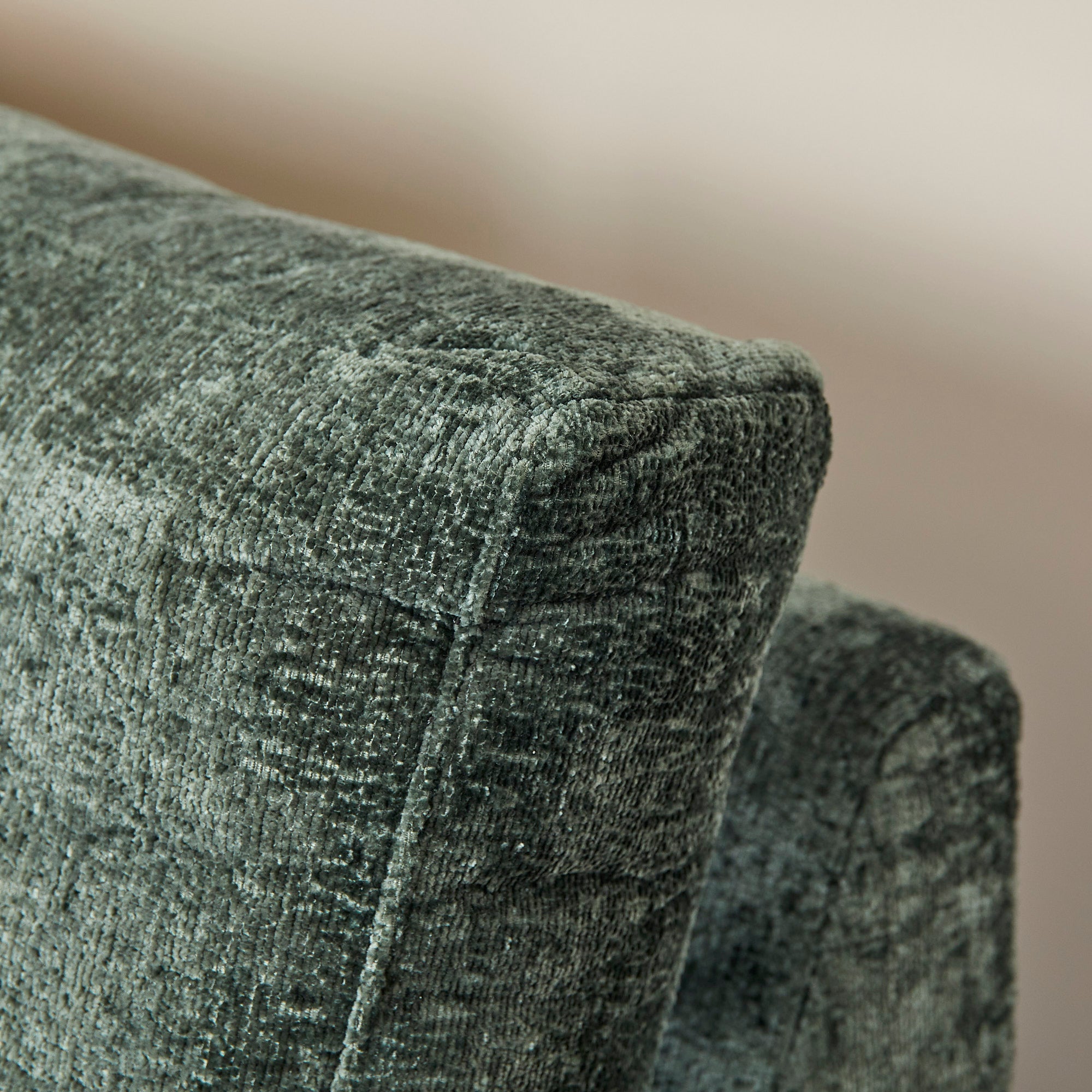Hoekbank Alma | 2,5-Zits | Stof Trenza Groen