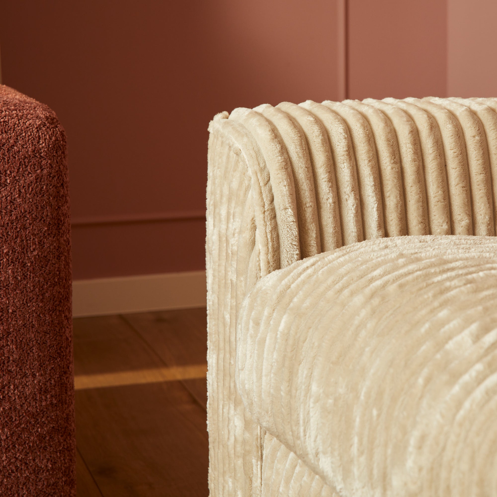 U-bank Teddy | Divan L + 2,5 ZA + Lounge R | Tilia 03