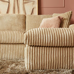 U-bank Teddy | Divan L + 2,5 ZA + Lounge R | Tilia 03