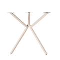 Tafelpoot Y | Sand finish | Metaal