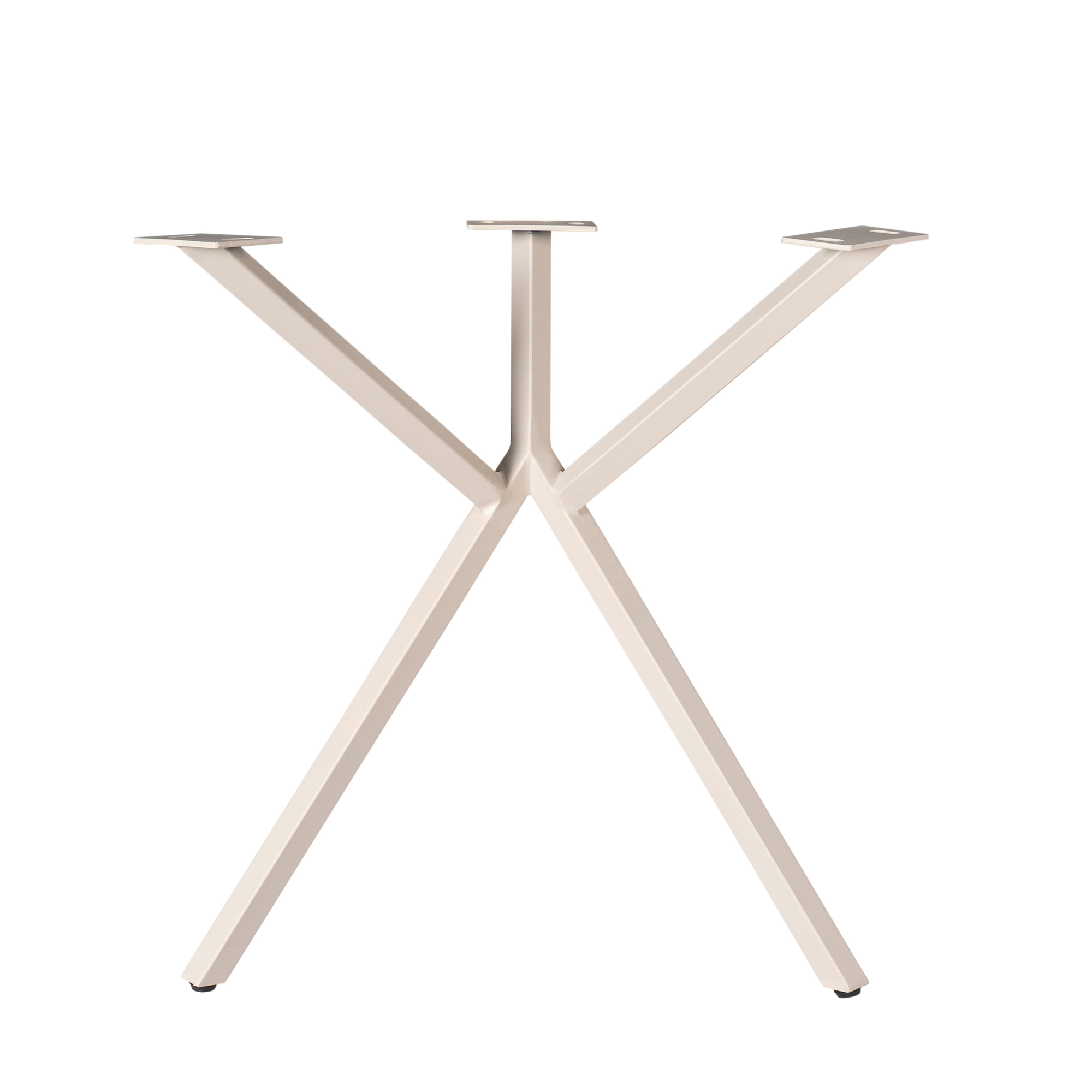 Tafelpoot Y | Sand finish | Metaal