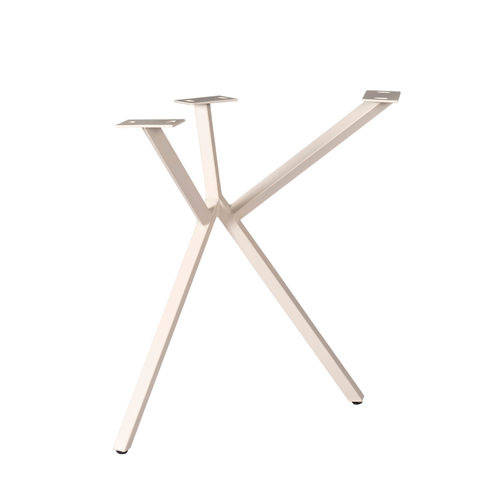 Tafelpoot Y | Sand finish | Metaal