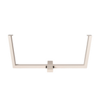 Tafelonderstel Kruispoot | Sand finish | Metaal
