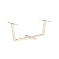 Tafelonderstel Kruispoot | Sand finish | Metaal