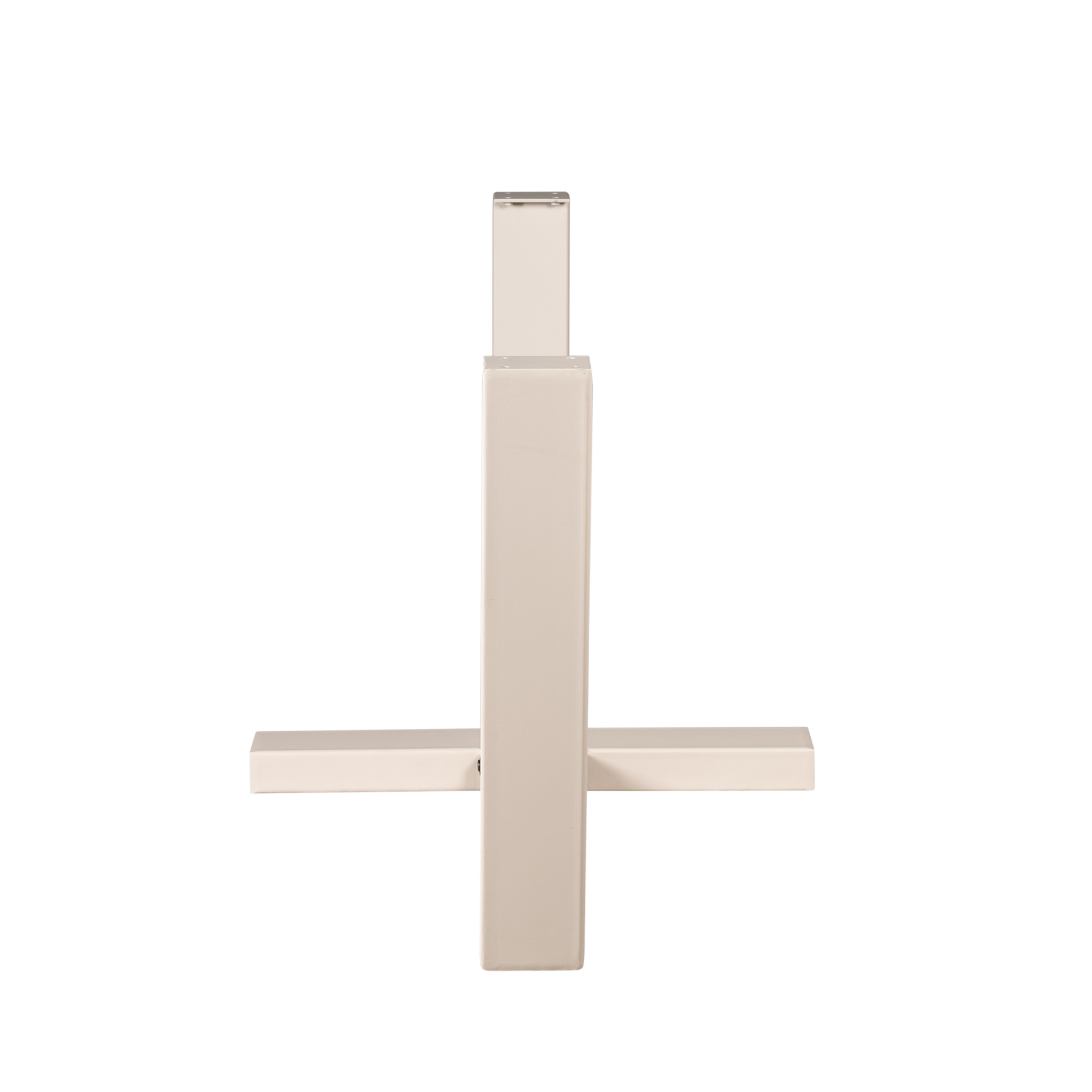 Tafelonderstel Kruispoot | Sand finish | Metaal