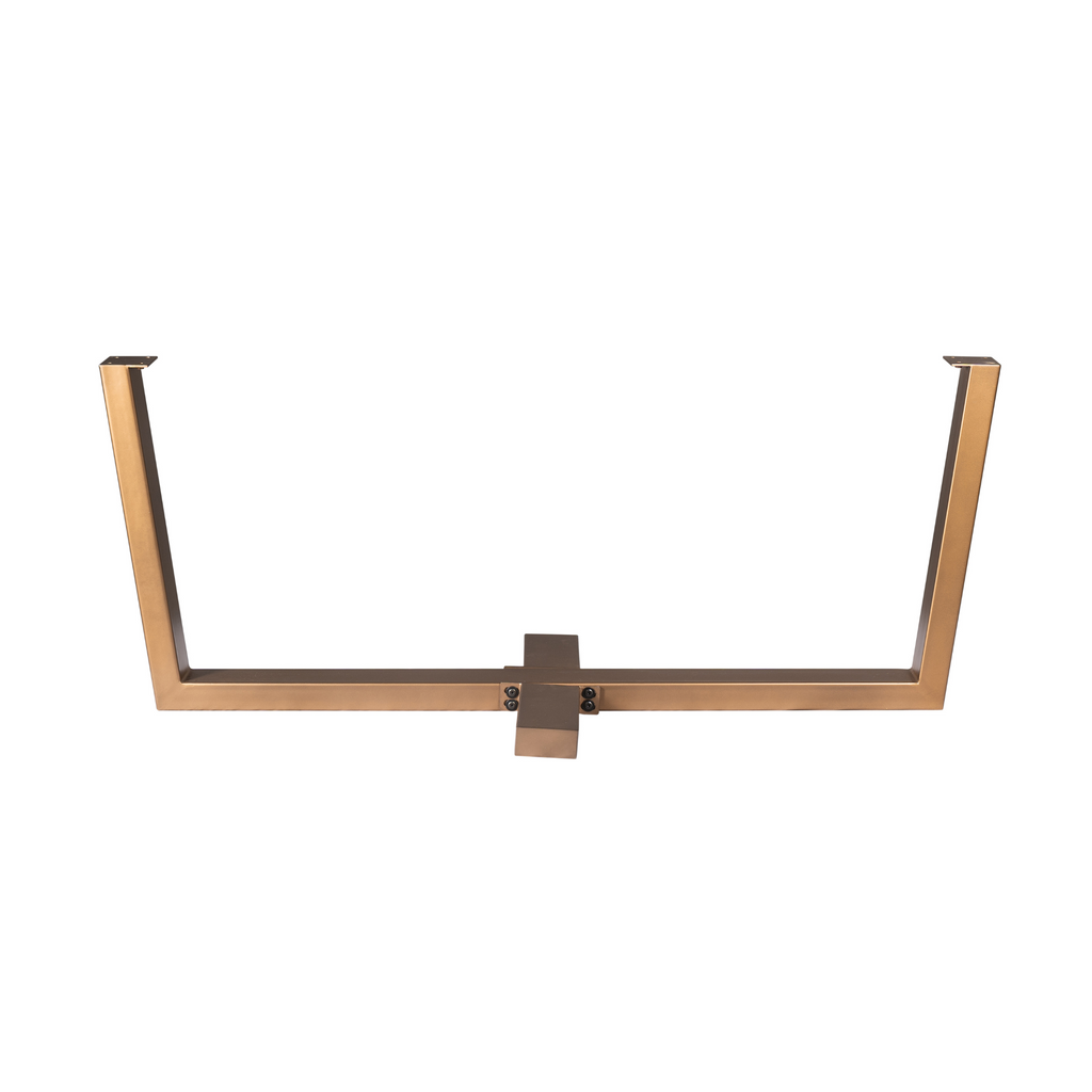 Kruispoot Metaal | Bronze finish | 180×80