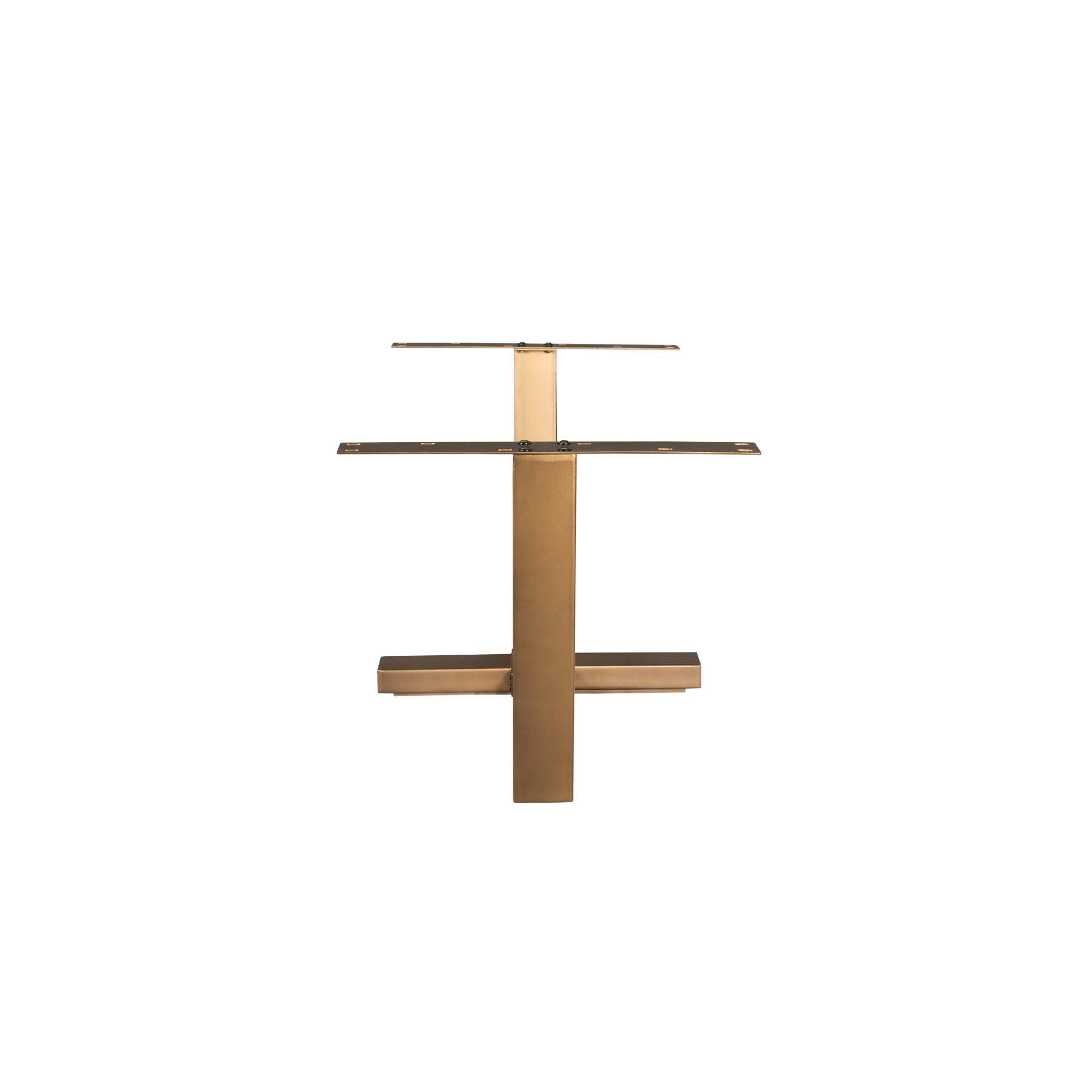 Kruispoot Metaal | Bronze finish | 180×80
