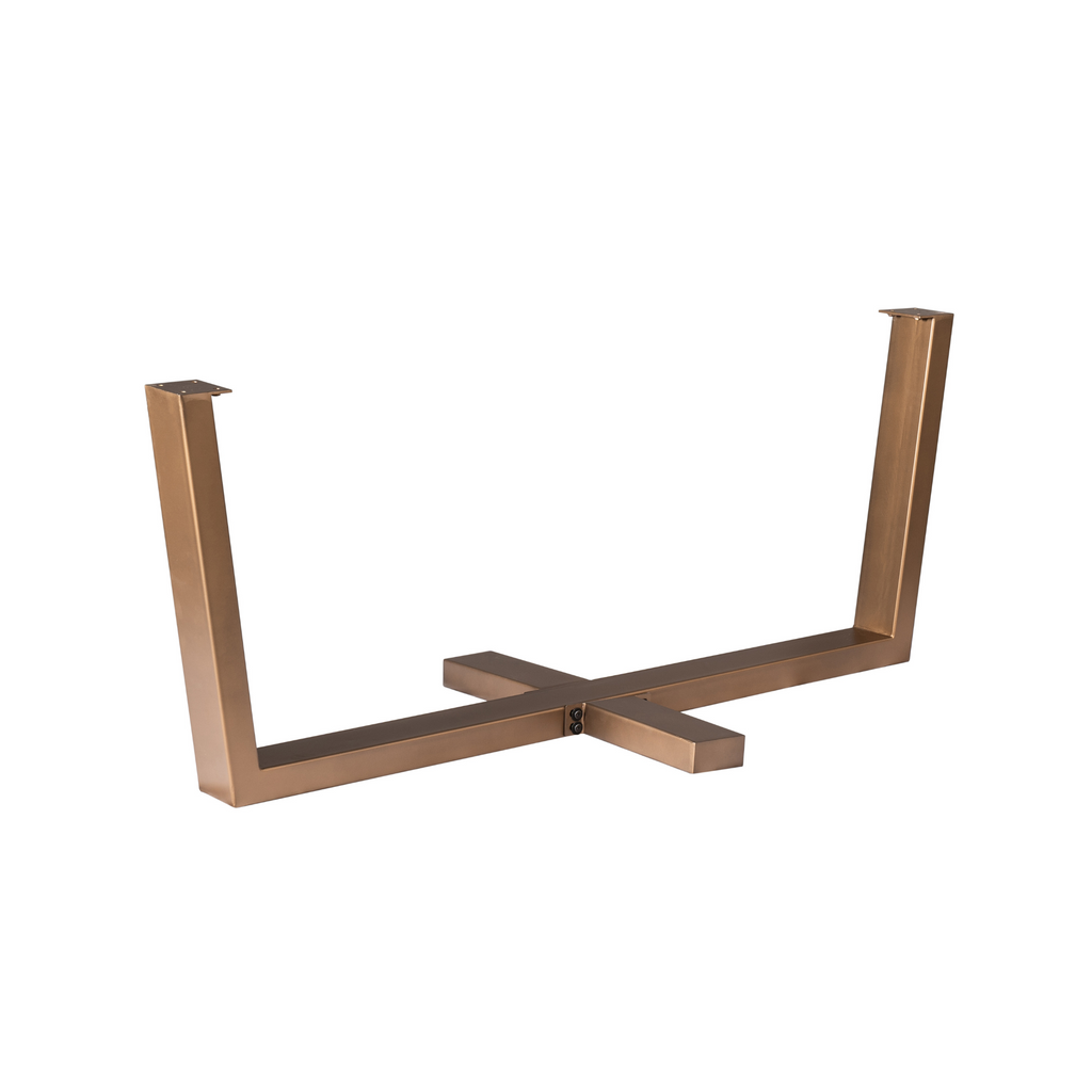 Kruispoot Metaal | Bronze finish | 180×80