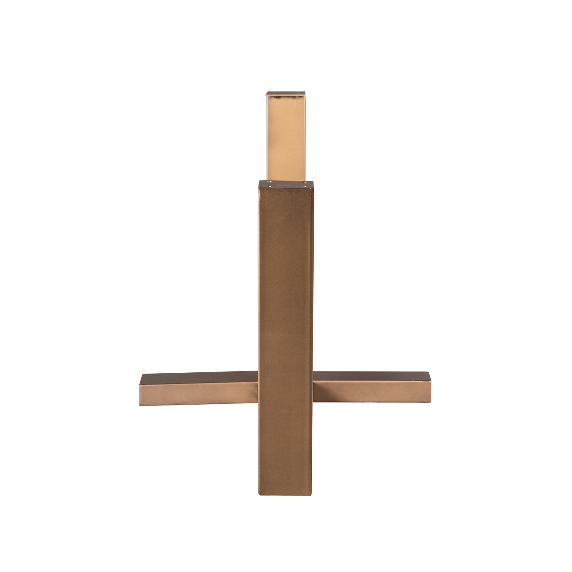 Kruispoot Metaal | Bronze finish | 180×80