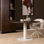 Kolompoot Sand Finish | Metalen poot | 73 cm