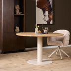 Kolompoot Sand Finish | Metalen poot | 73 cm