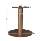 Kolompoot Metaal | Bronze finish | 70x70x73