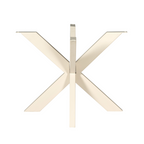 Tafelonderstel Matrixpoot | Rond | Sand finish