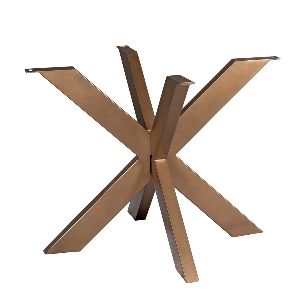 Tafelonderstel Matrixpoot | Metaal | Bronze finish
