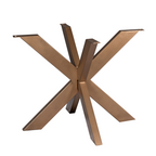 Tafelonderstel Matrixpoot | Metaal | Bronze finish