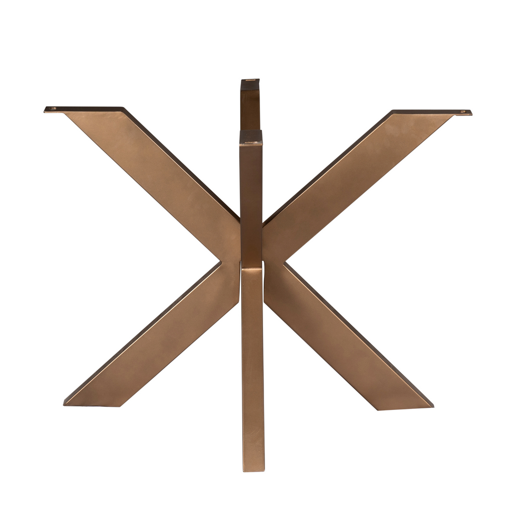 Tafelonderstel Matrixpoot | Metaal | Bronze finish