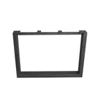U-poot Metalen Poot | Zwart | 98x10x70 cm