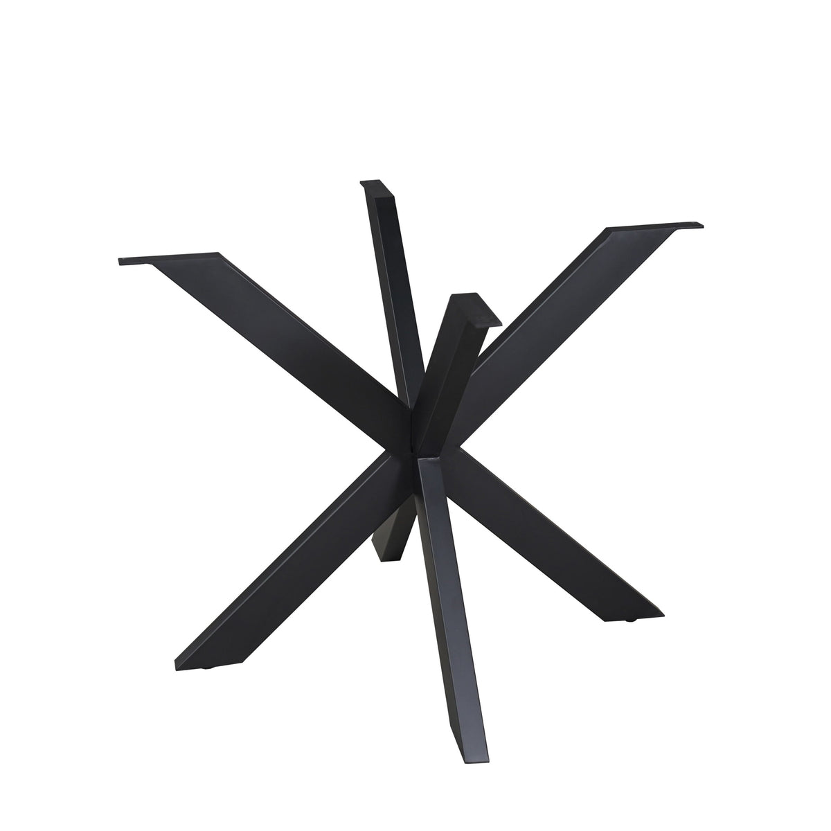 Matrixpoot Rond Zwart 140 cm Koker 4x8 cm