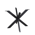 Matrixpoot Rond Zwart 140 cm Koker 4x8 cm