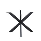 Matrixpoot Rond Zwart 140 cm Koker 4x8 cm