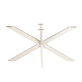 Matrixpoot Zand Ovaal/Rechthoek 140 cm Koker 4x8 cm