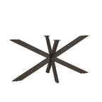 Matrixpoot Geanodiseerd Bruin Ovaal/Rechthoek 160 cm Koker 4x8 cm