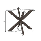 Matrixpoot Anodisch Bruin Ronde Koker 4x8 cm