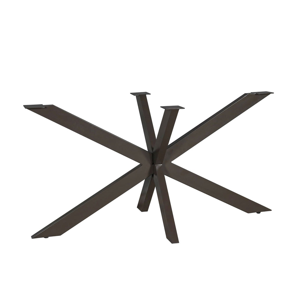 Matrixpoot Anordic Bruin Ovaal/Rechthoek 140 cm Koker 4x8 cm
