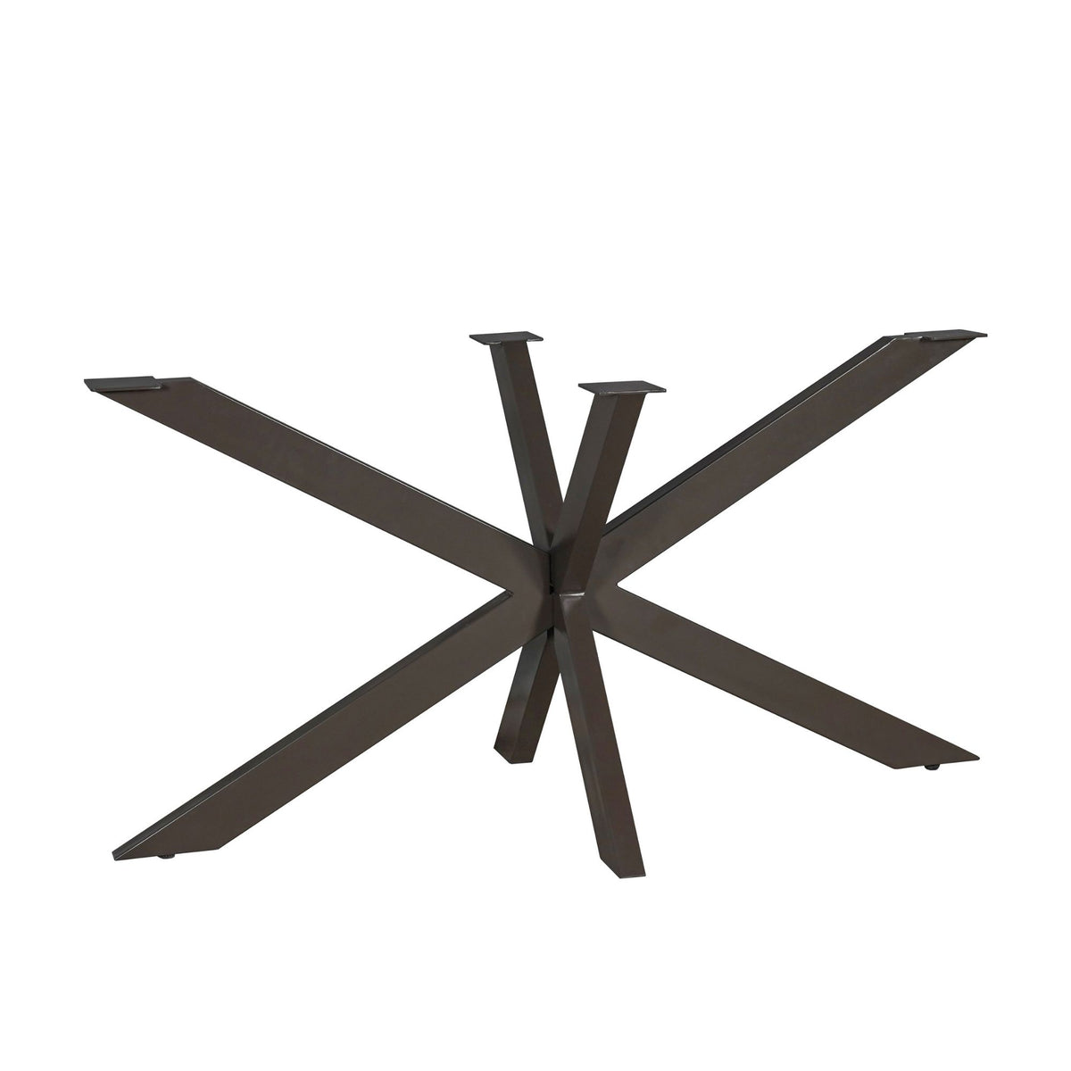Matrixpoot Anordic Bruin Ovaal/Rechthoek 140 cm Koker 4x8 cm