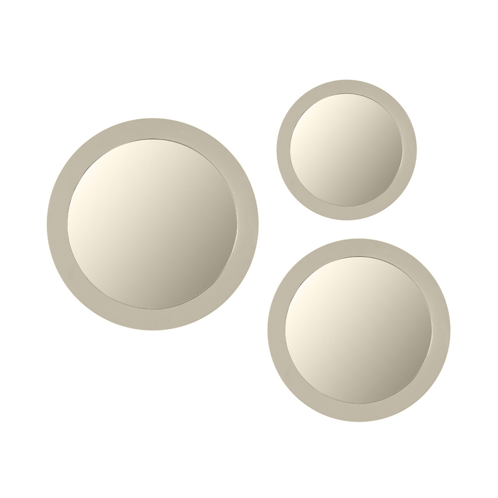 Spiegel Dide | Ronde | Mango Sand finish