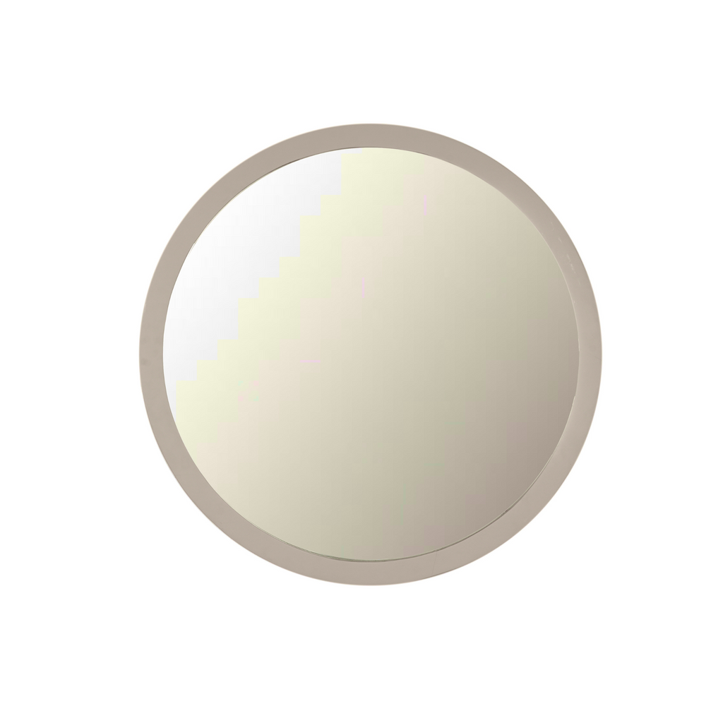 Spiegel Dide | Rond | Mangohout Sand finish