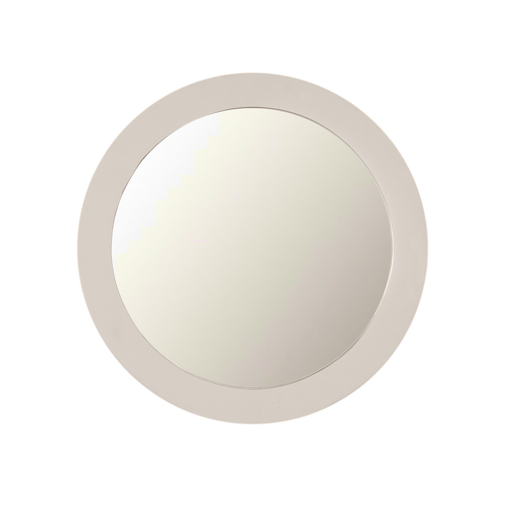 Spiegel Dide | Rond | Mangohout Sand finish