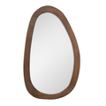 Spiegel Lou | Organisch | Massief mangohout brown