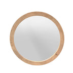 Ronde spiegel Dide Naturel Mangohout 80 cm