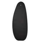 Organische spiegel Lou zwart mangohout 180 cm