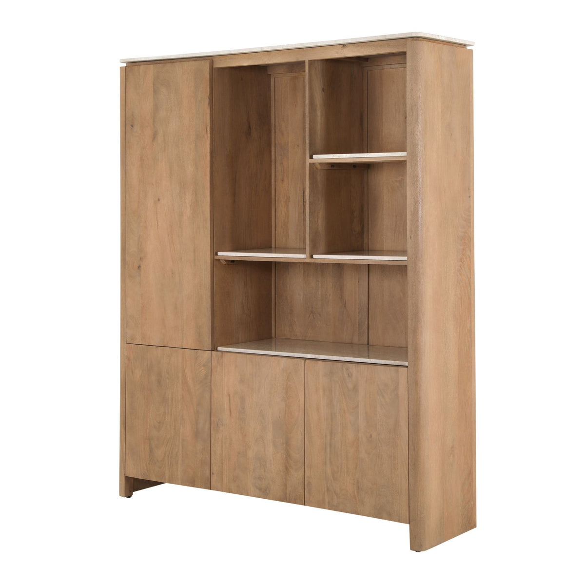 Inlegplank Vakkenkast XL Dallas Beige Marmer Set van 4