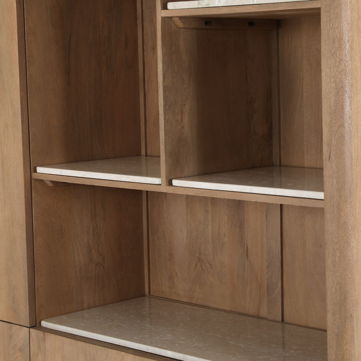 Inlegplank Vakkenkast XL Dallas Beige Marmer Set van 4