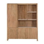 Bovenblad voor vakkenkast XL Dallas, beige marmer