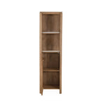 Inlegplank Boekenkast Dallas Beige Marmer Set van 2