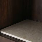 Inlegplank Boekenkast Dallas Beige Marmer Set van 2