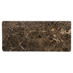 Bovenblad voor dressoir Dallas, bruin marmer, 100 cm