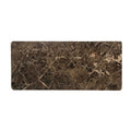 Bovenblad voor dressoir Dallas, bruin marmer, 165 cm