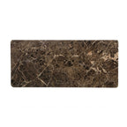 Bovenblad voor dressoir Dallas, bruin marmer, 165 cm