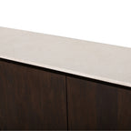 Bovenblad dressoir Dallas beige marmer 210 cm