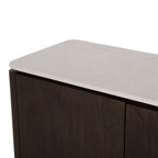 Bovenblad dressoir Dallas beige marmer 210 cm